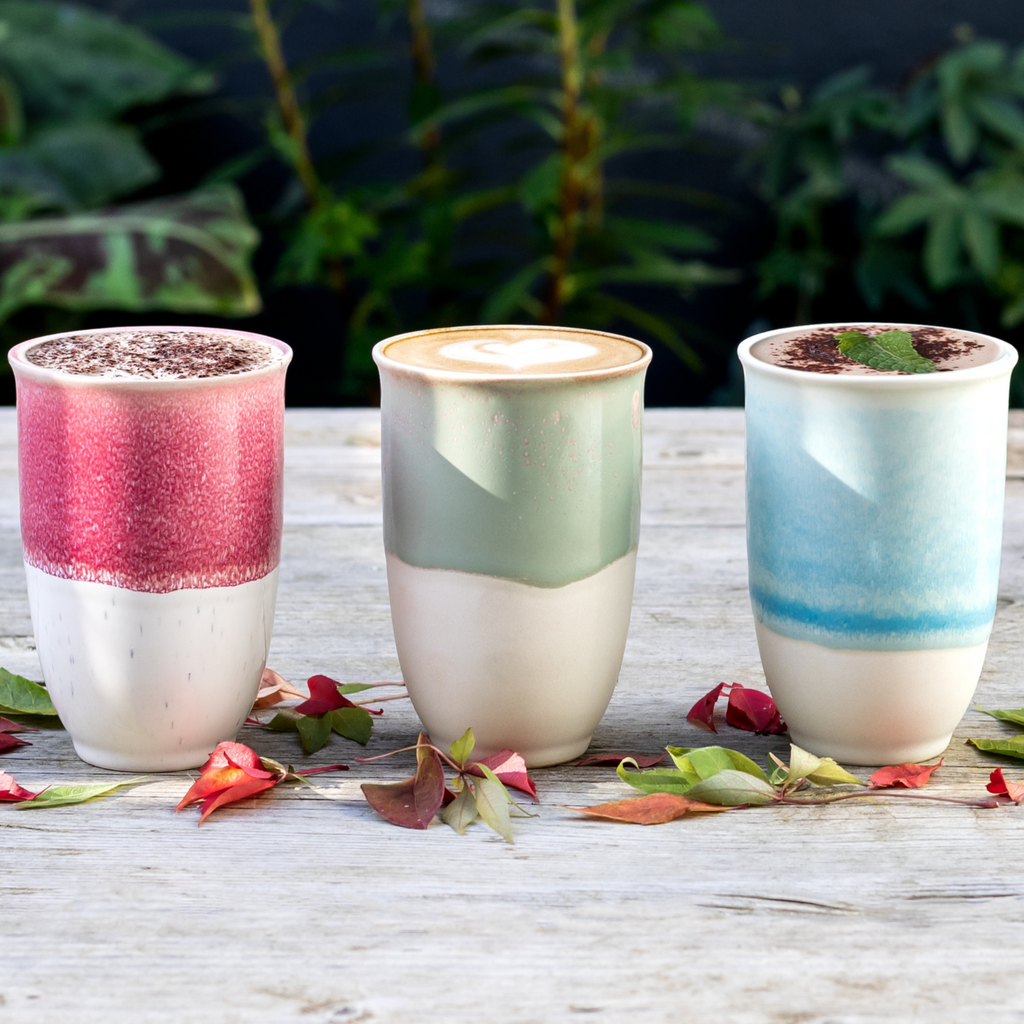 Coral Pink Cup 12oz