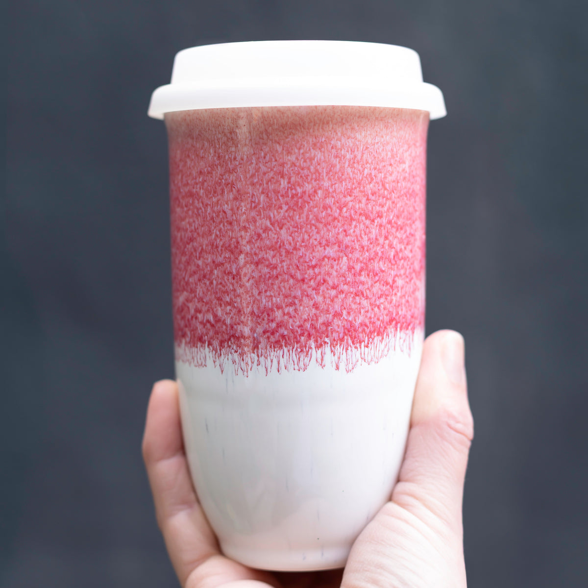Coral Pink Cup - 16oz