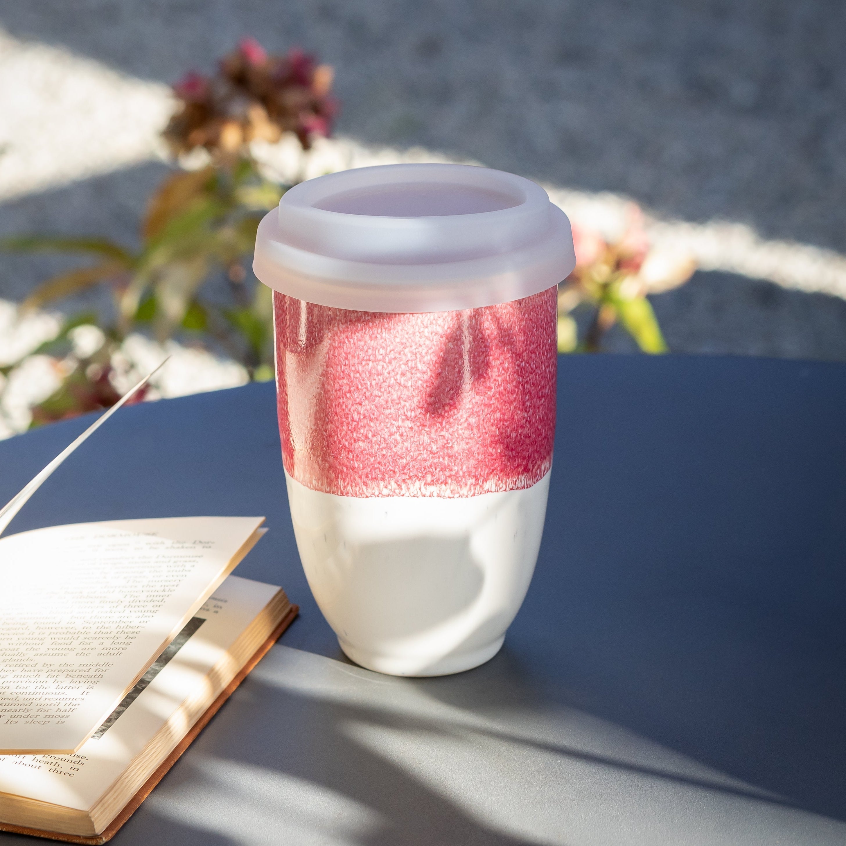 Coral Pink Cup 12oz